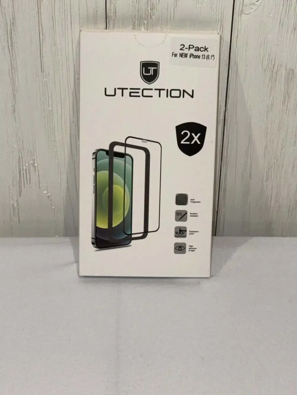 UTECTION 2-Pack Tempered Glass Screen Protector for iPhone 13 (6.1 inch)